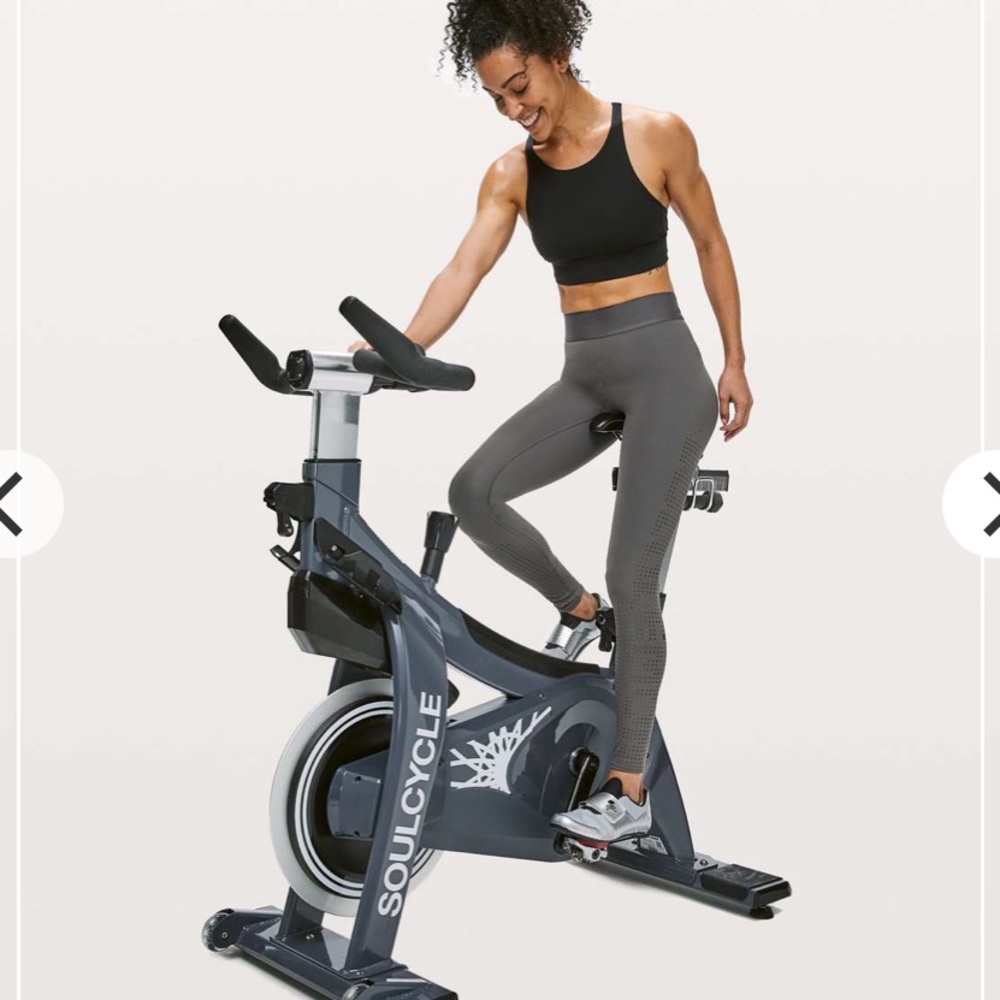 Lululemon 4 Soulcycle Ride and Reflect Bra Special Edition Black